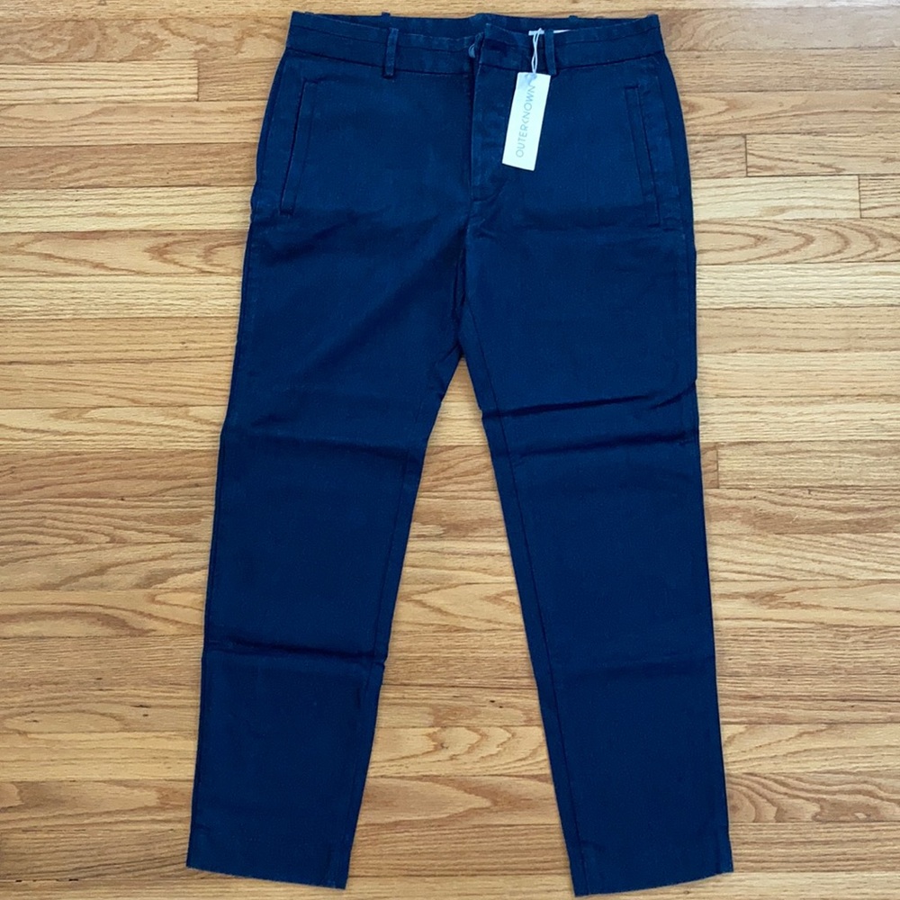 BRAND NEW Outerknown navy blue pants